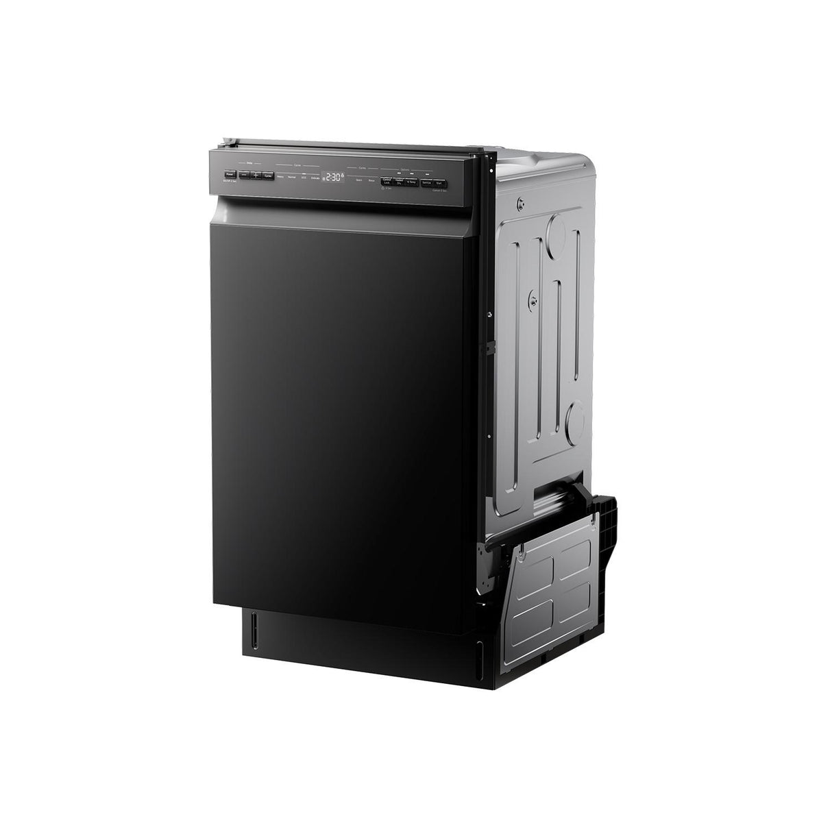 Midea 18" Front Control Dishwasher with Heated Dry