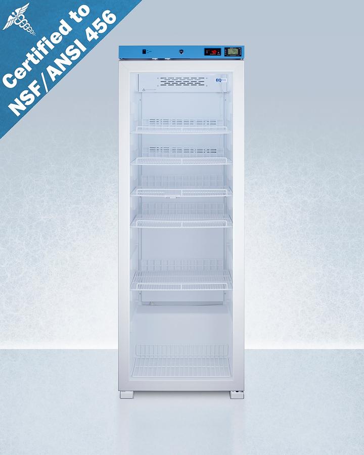 24" Wide Upright Medical Refrigerator, Certified To Nsf/ansi 456 Vaccine Storage Standard