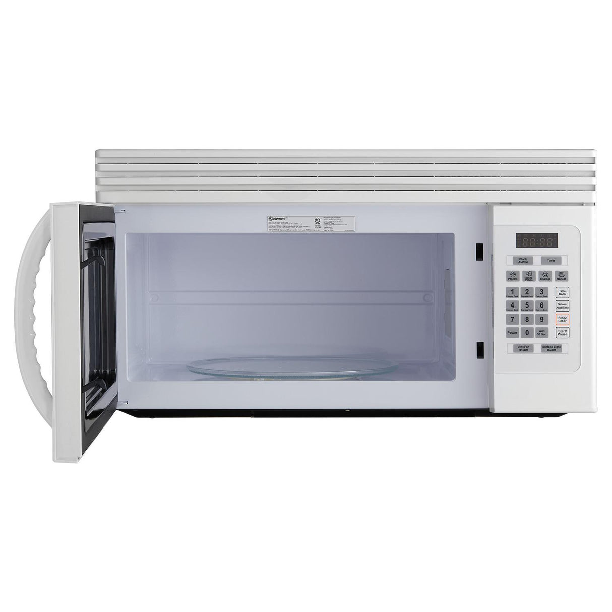 Element Electronics 1.6 OTR Microwave - White (EM1601RQCW)