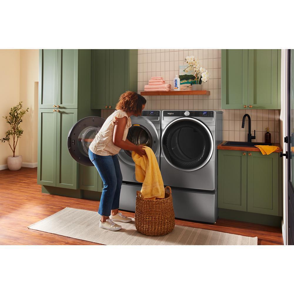 7.4 cu. ft. Smart Front Load ENERGY STAR® Electric Dryer with Steam Capabilities