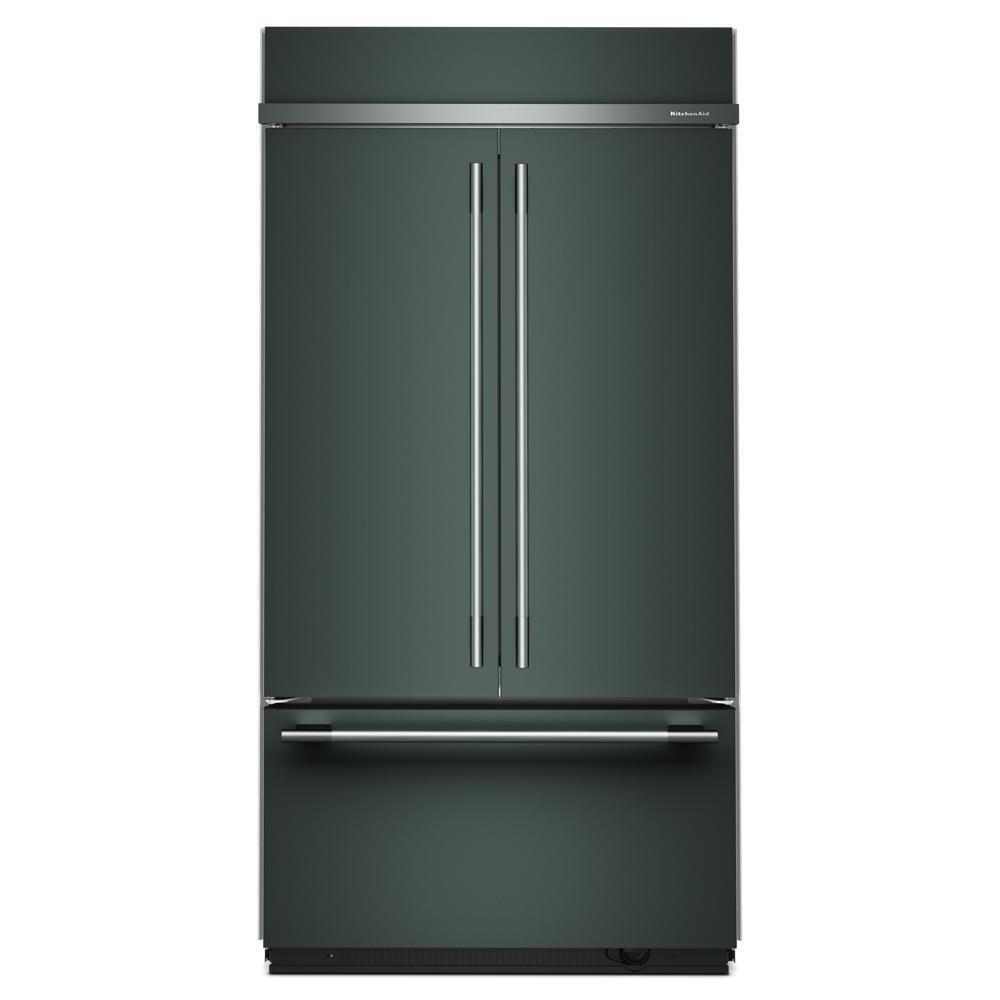 24.2 Cu. Ft. 42" Built-In French Door Bottom Mount Refrigerator with Platinum Interior