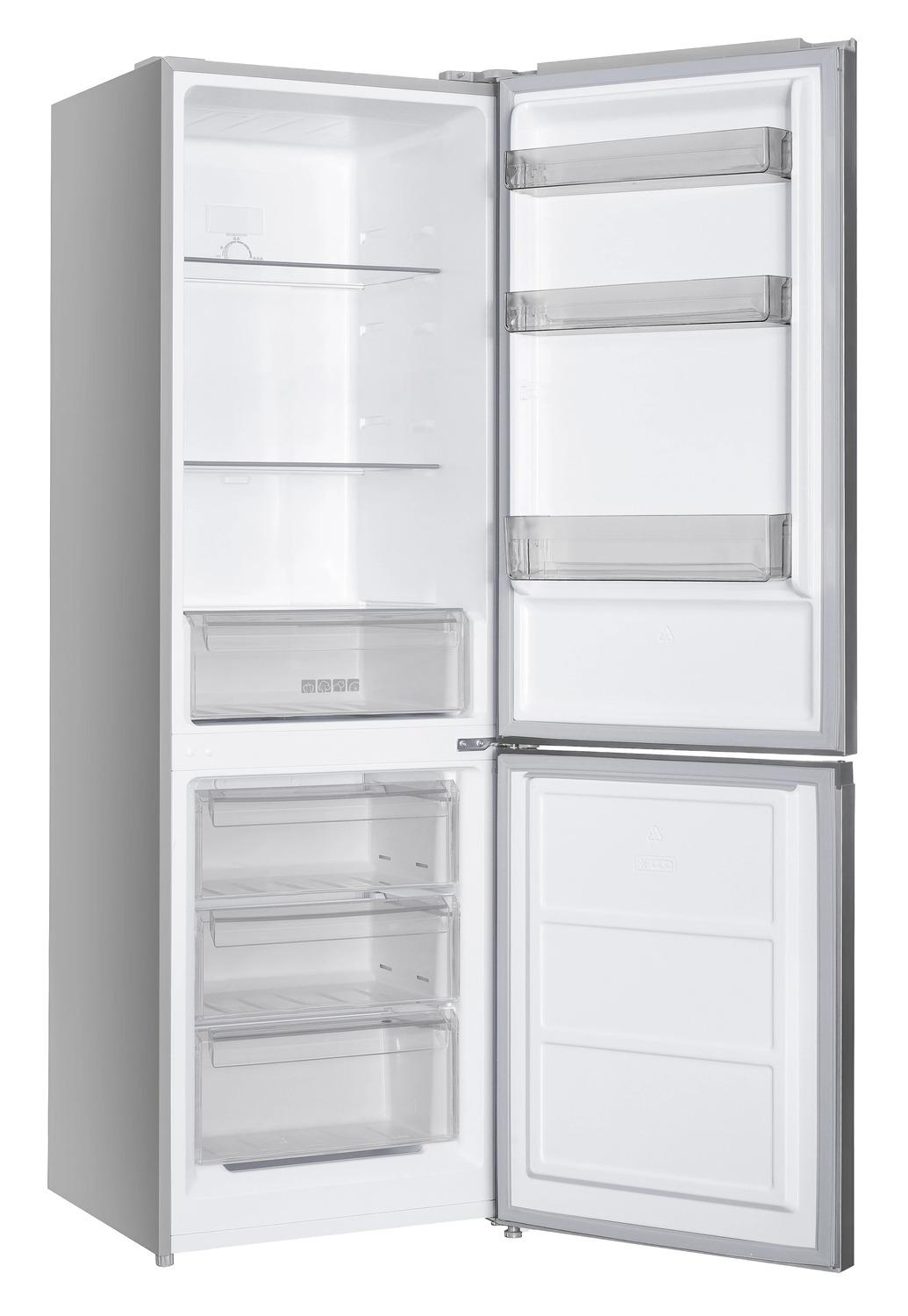 10.4 cu. ft. Counter Depth 24 in. Bottom Freezer 2-Door Refrigerator with Reversible Door in Stainless Steel