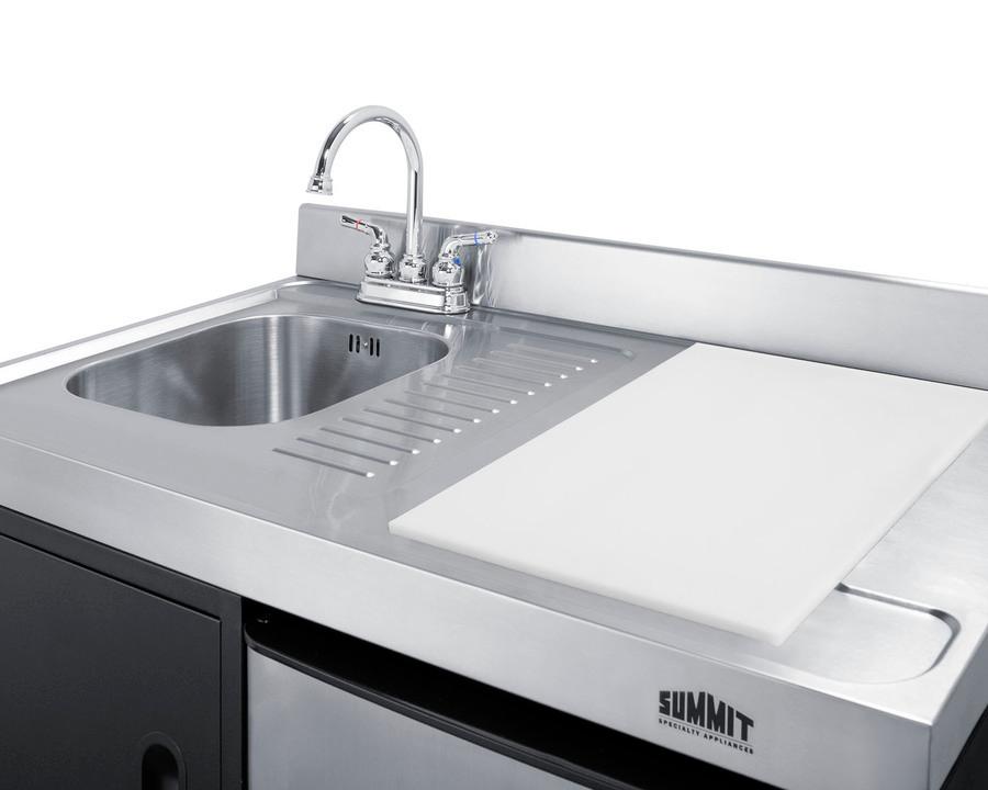 63" Wide All-in-one Kitchenette With Gas Range