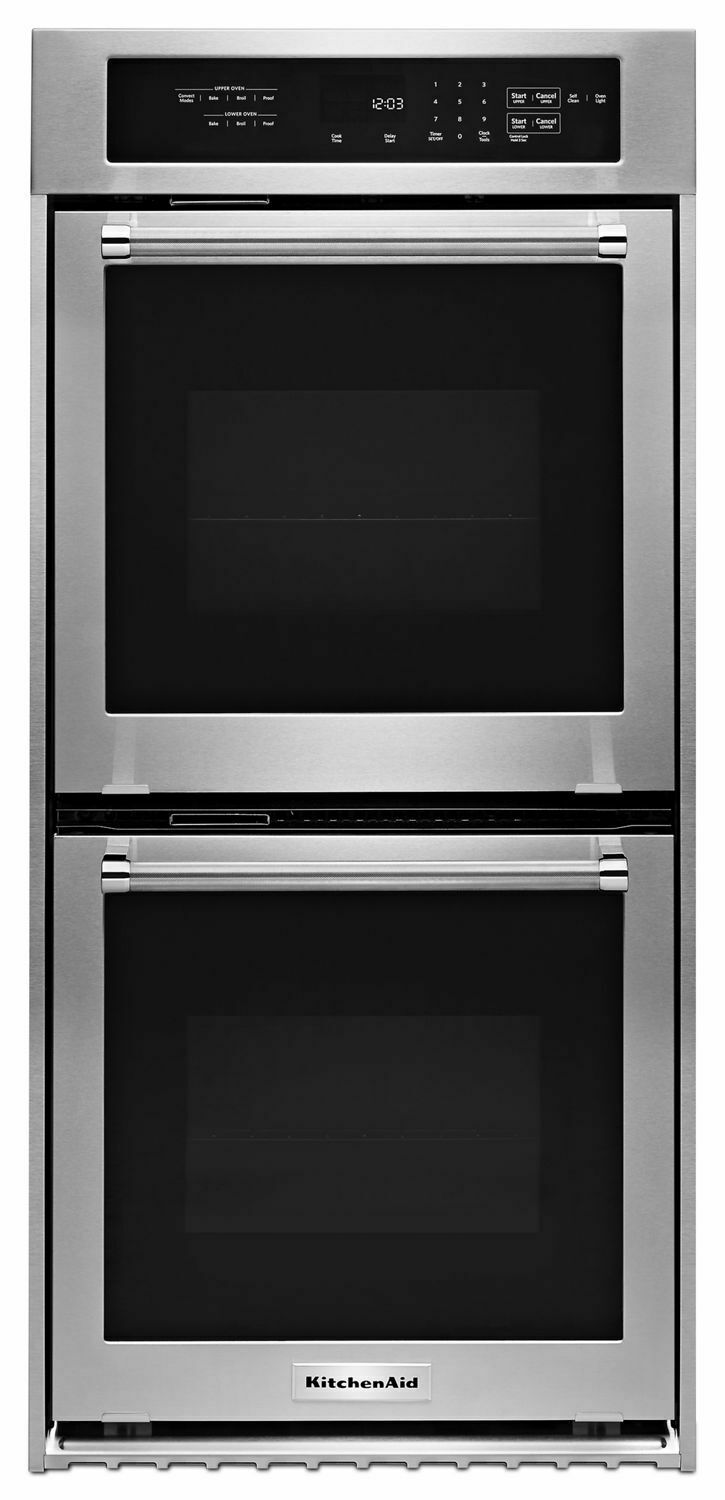 24" Double Wall Oven with True Convection - Stainless Steel