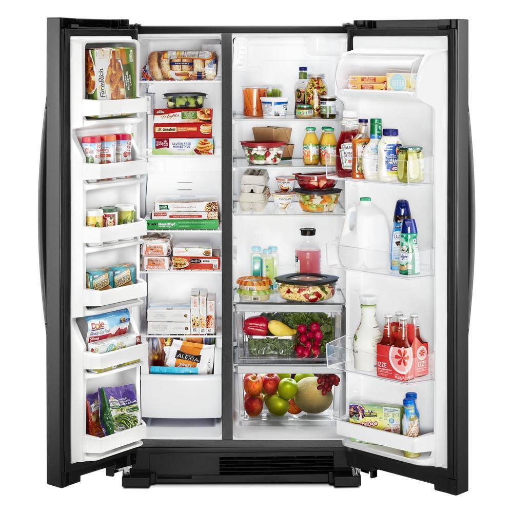 36-inch Wide Side-by-Side Refrigerator - 25 cu. ft.