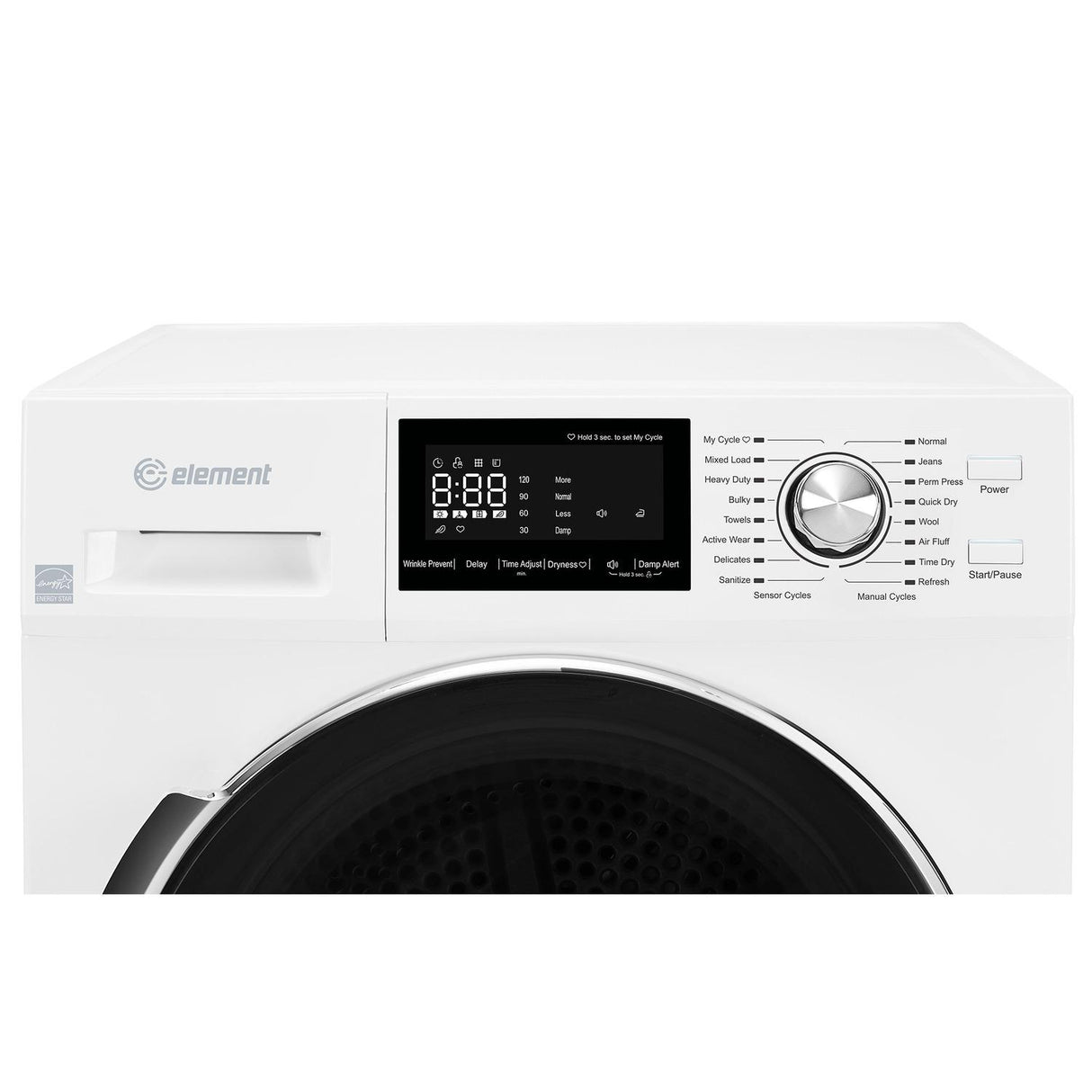 Element 24-INCH 4.4 cu. ft. Heat Pump Dryer - White Energy Star (EFD4424EBW)