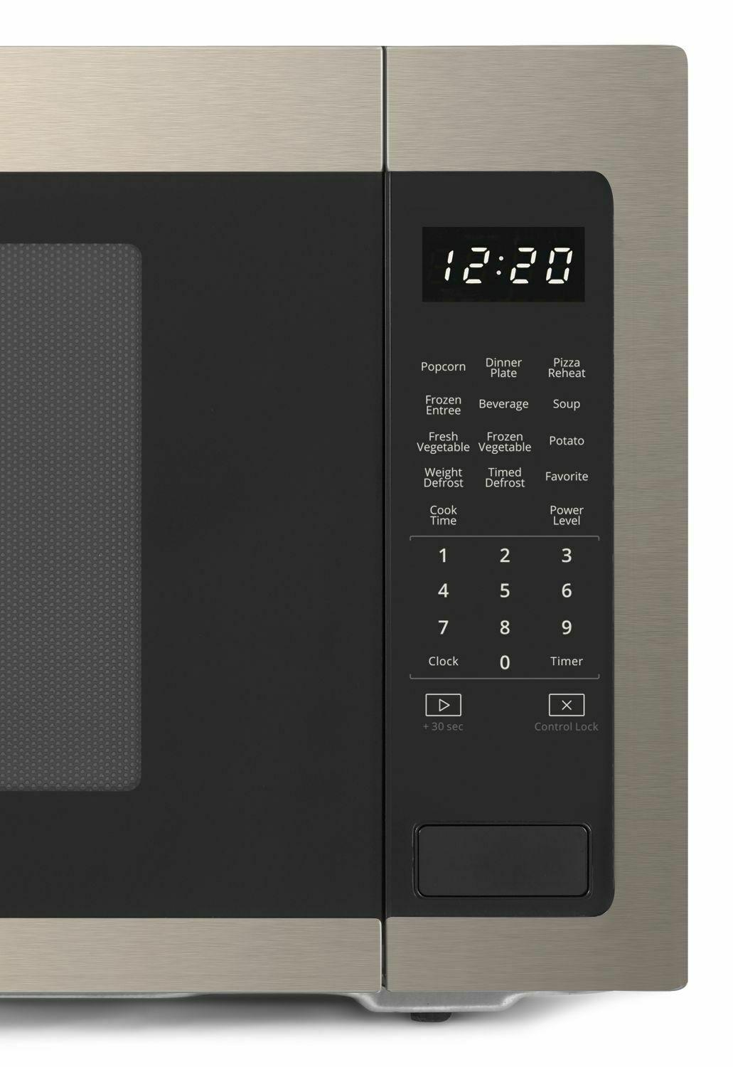 2.2 cu. ft. Countertop Microwave with 1,200-Watt Cooking Power - Fingerprint Resistant Sunset Bronze