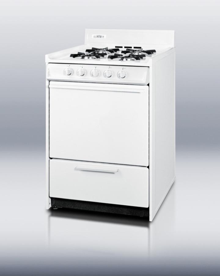 24" Wide Gas Range