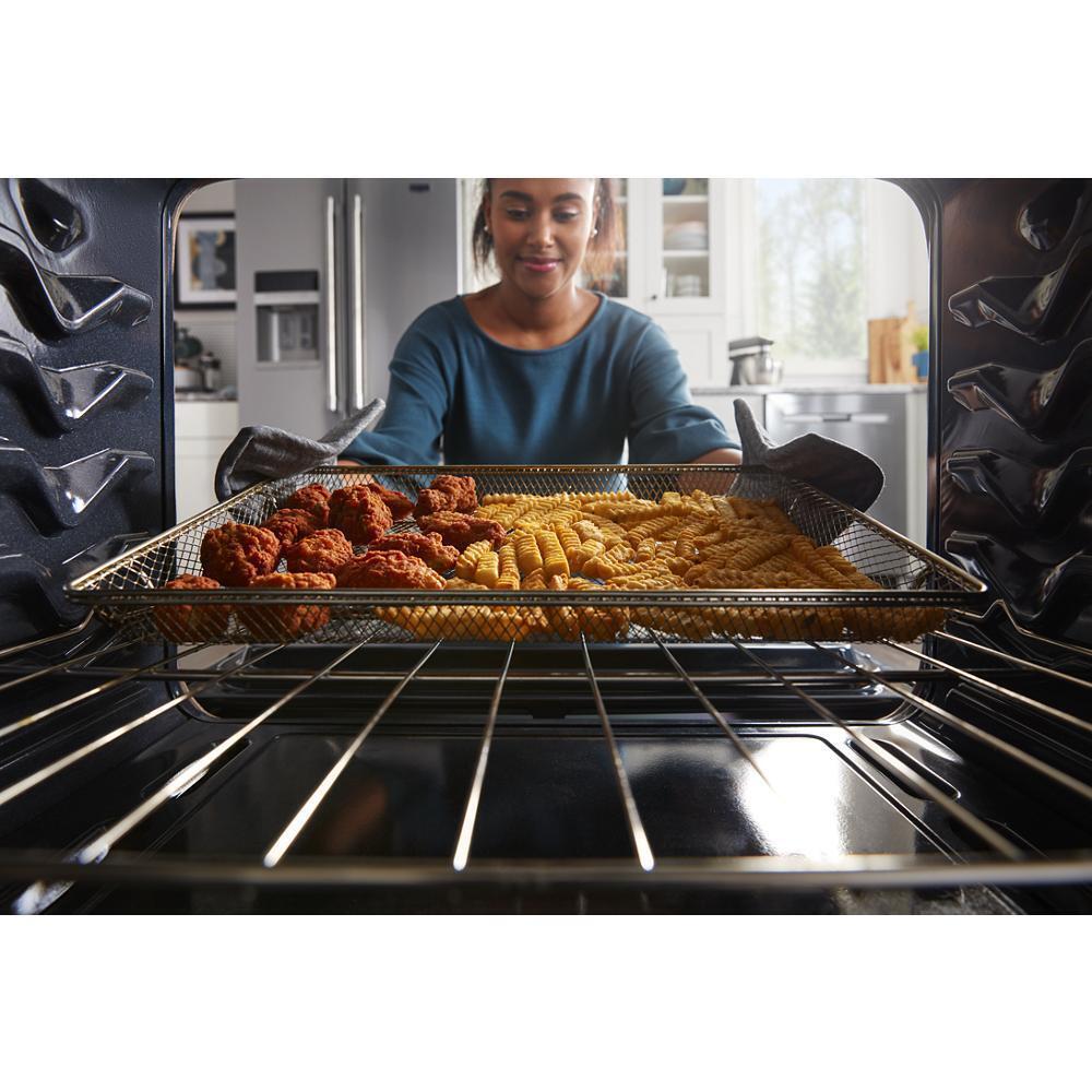 Gas Range with Air Fryer and Basket - 5.0 cu. ft.