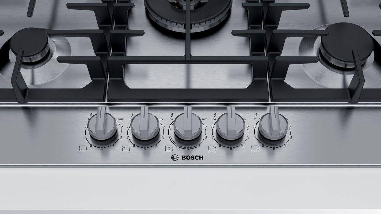 800 Series Gas Cooktop Stainless steel