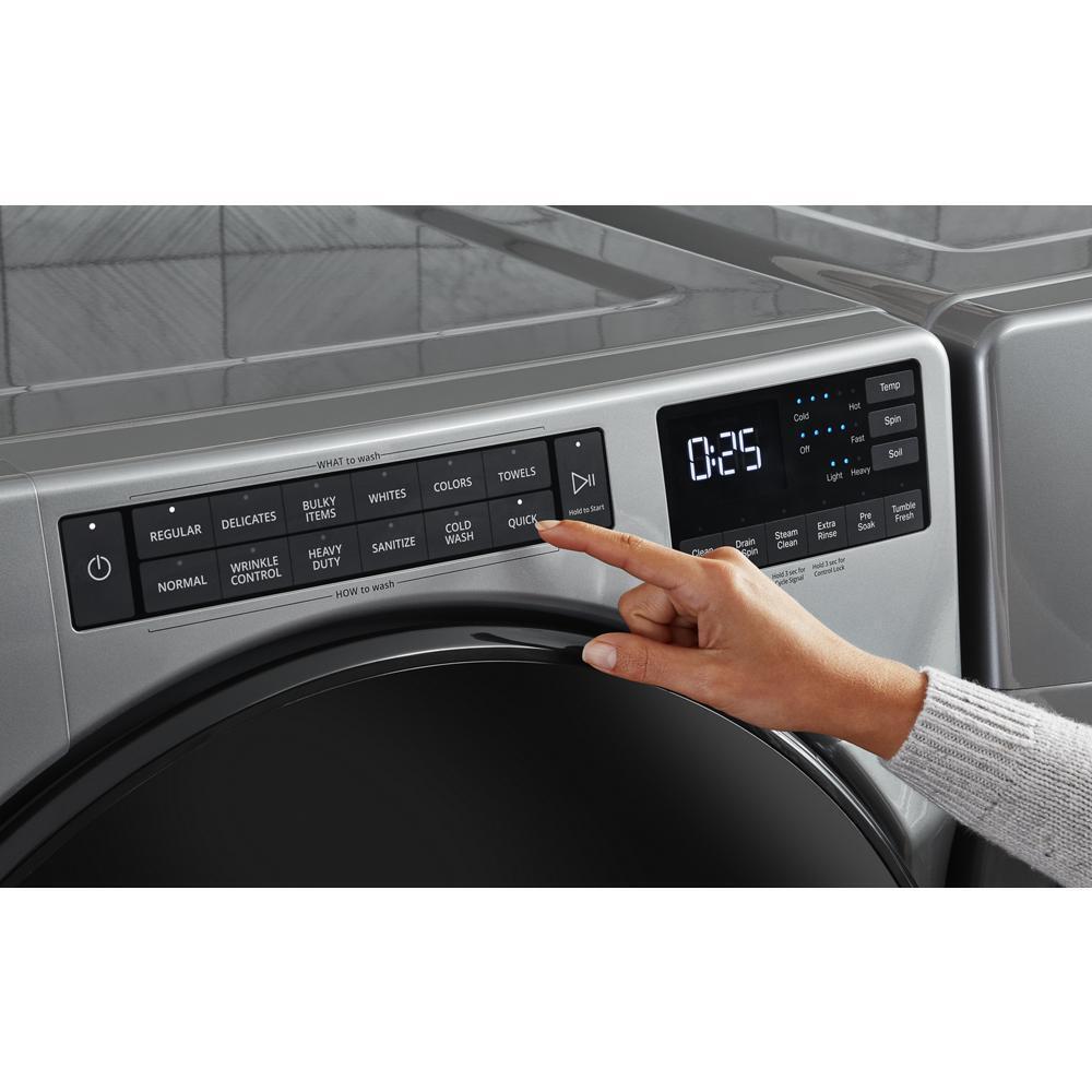 7.4 Cu. Ft. Electric Wrinkle Shield Dryer with Steam
