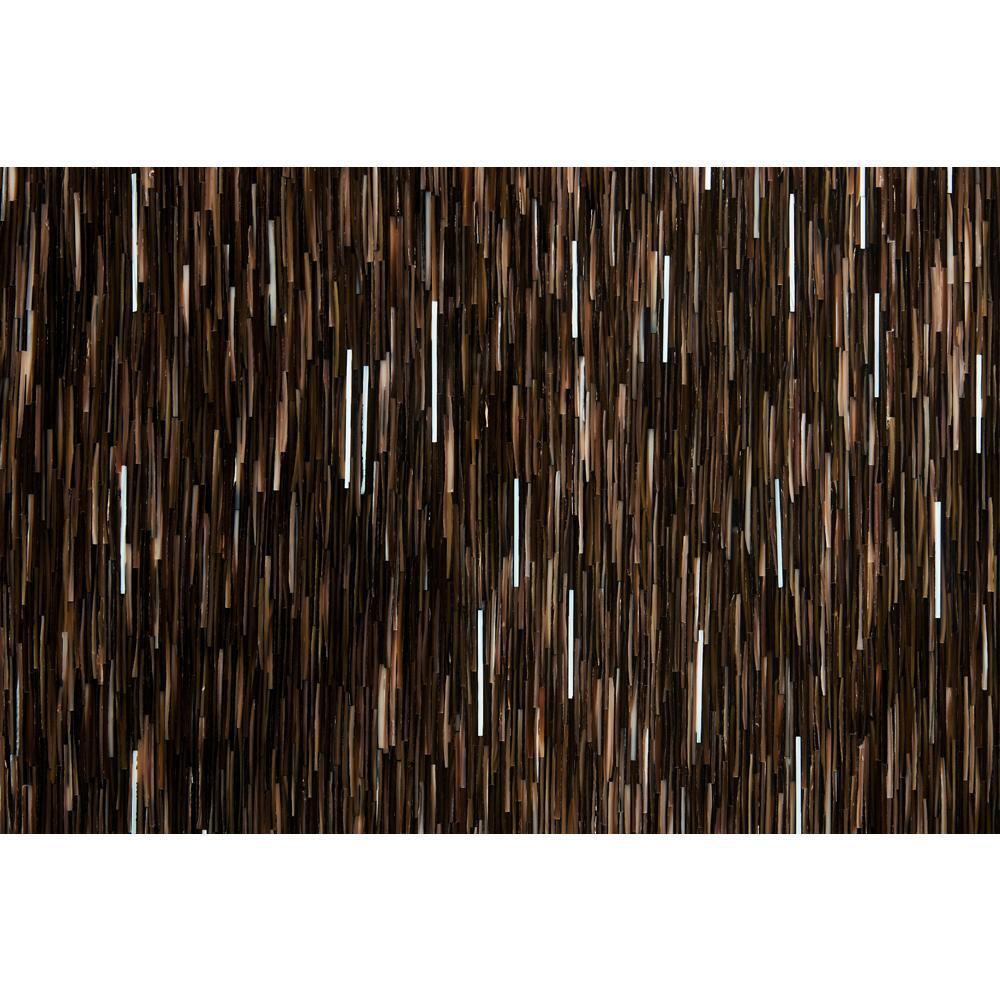 18" Elements Collection Dark Pen Dark Custom Wine Column Panel