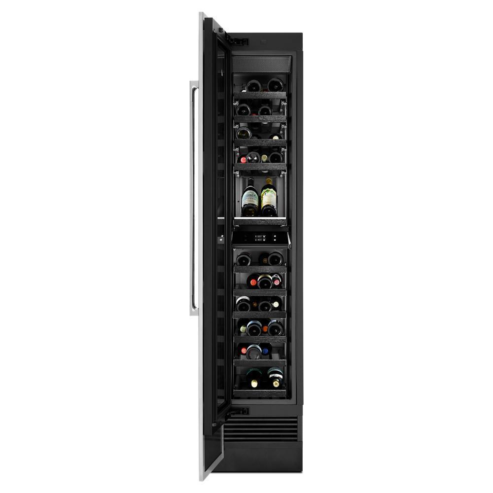 18"Panel-Ready Built-In Wine Column Refrigerator, Left Swing