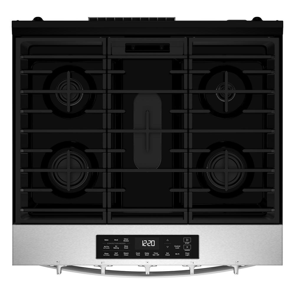 30-inch Gas Smart Range with Air Cooking Technology