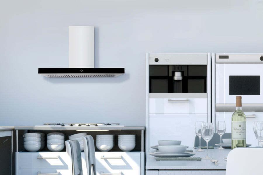 Hauslane Chef 30-in Convertible Stainless Steel Wall-Mounted Range Hood