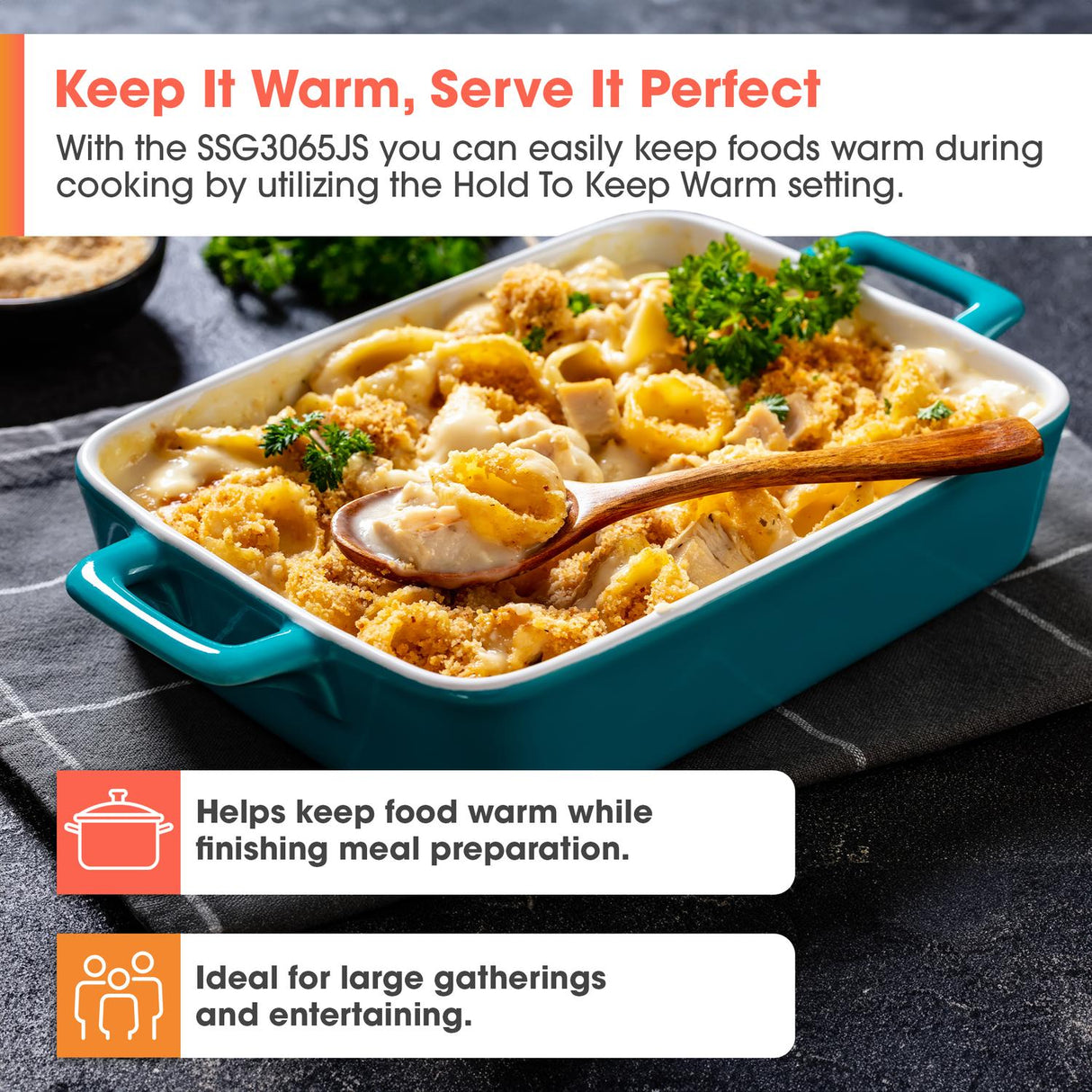 30 in. Gas Convection Slide-In Range with Air Fry