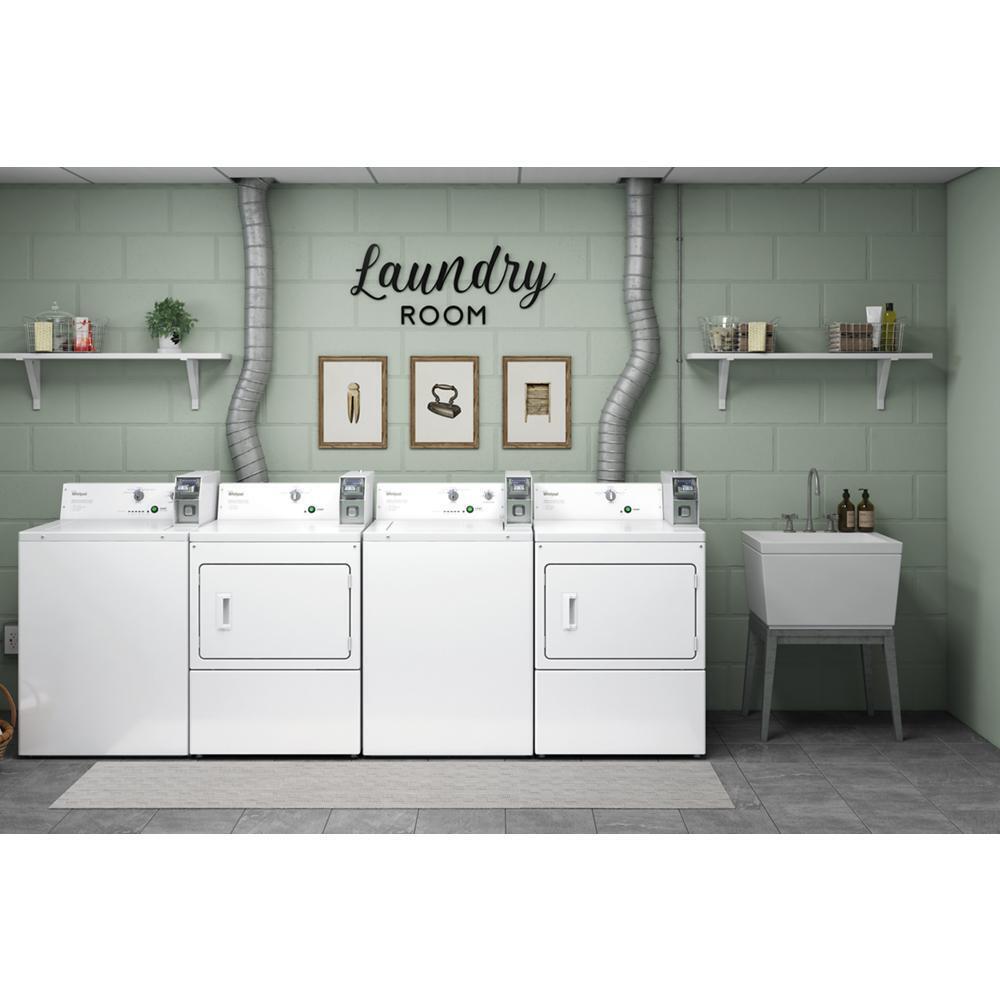 Commercial Top-Load Washer, Coin Slide