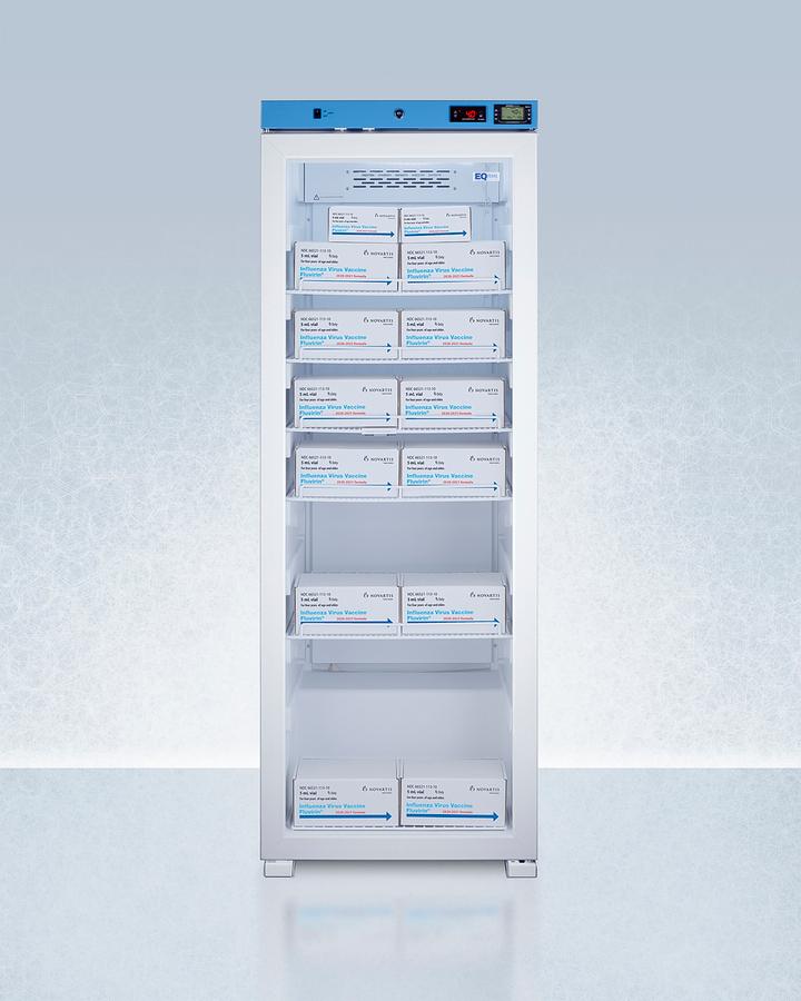 24" Wide Upright Medical Refrigerator, Certified To Nsf/ansi 456 Vaccine Storage Standard
