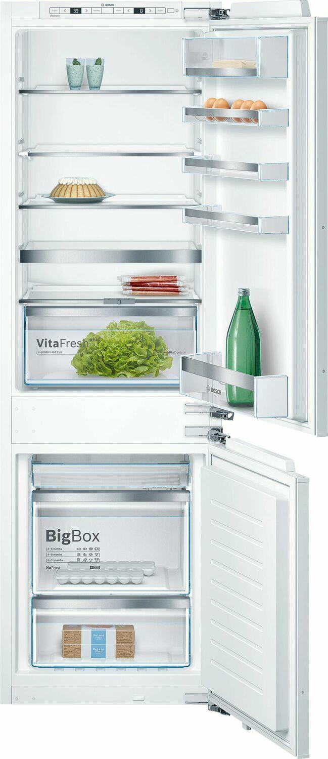 800 Series, 24" Custom Panel Bottom Freezer with Home Connect