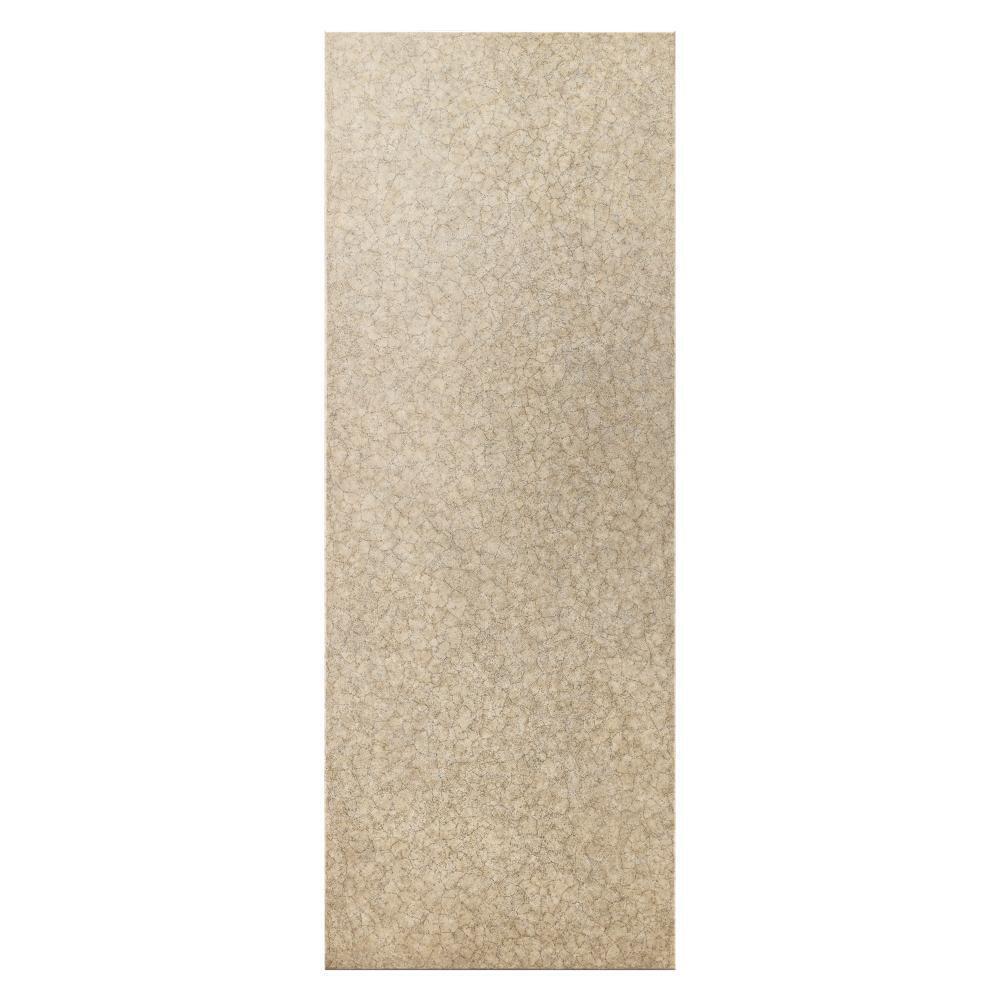 30" Elements Collection Eggshell Crackle Taupe Custom Column Panel