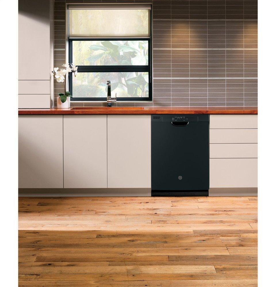 GE® Dishwasher with Front Controls and Power Cord