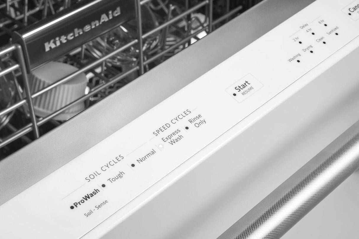 46 DBA Dishwasher with Third Level Rack - White