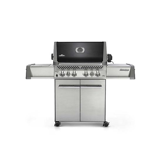 Prestige 500 (Black) with Infrared Rear and Side Burners
