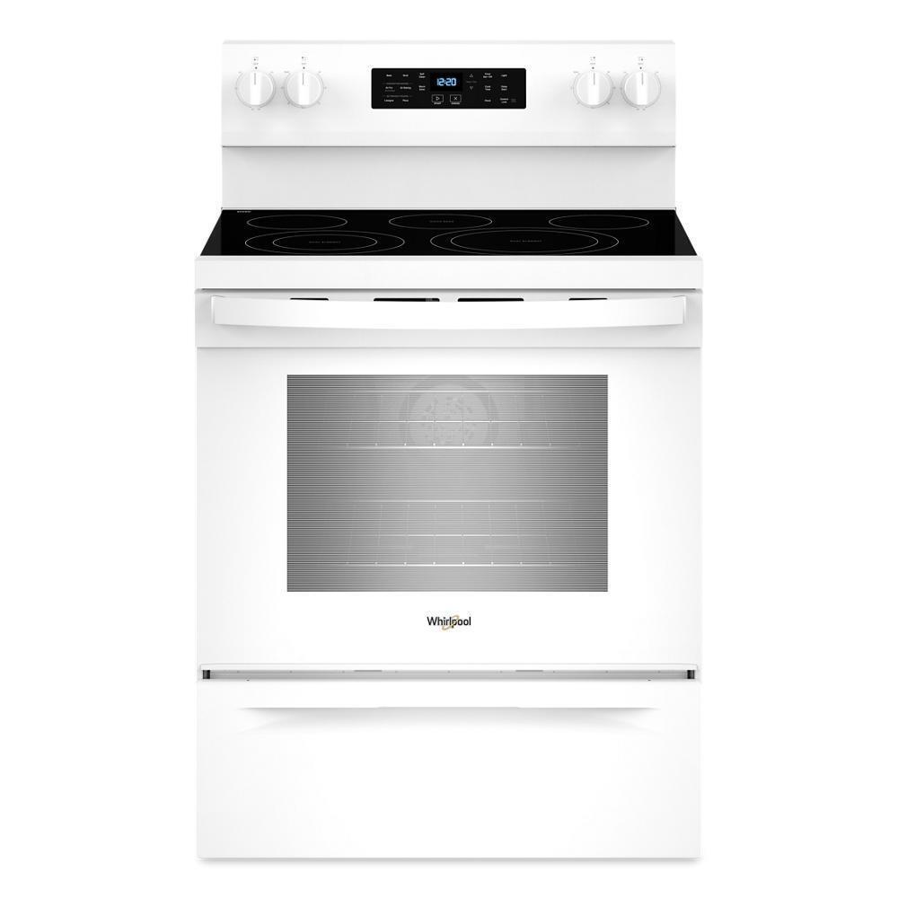30-inch Energy Star Electric Range with Air Cooking Technology, No Preheat Air Fry and Air Baking and Self Clean