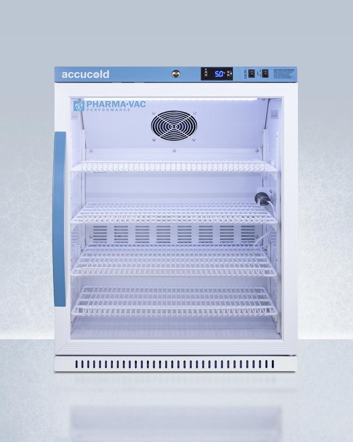 6 CU.FT. Vaccine Refrigerator, ADA Height