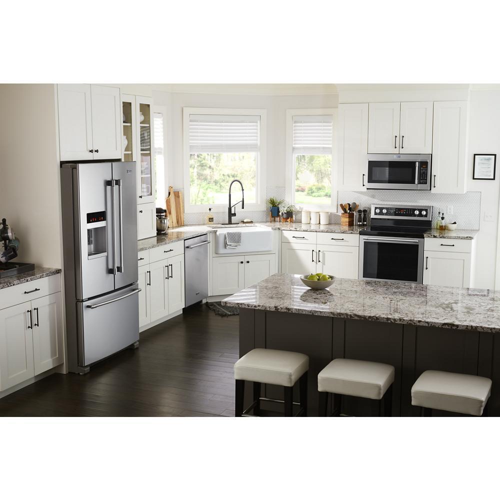 Top control dishwasher with Third Level Rack and Dual Power Filtration