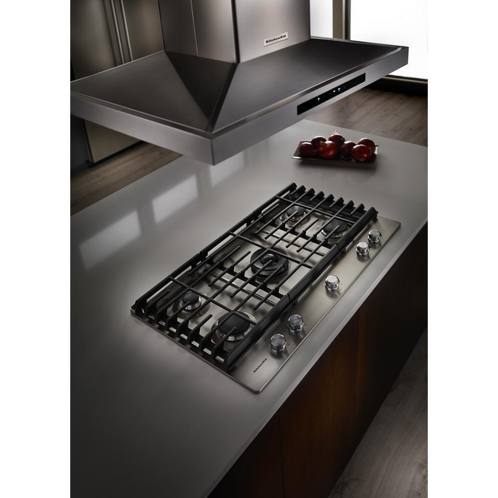 36" Island-Mount, 3-Speed Canopy Hood