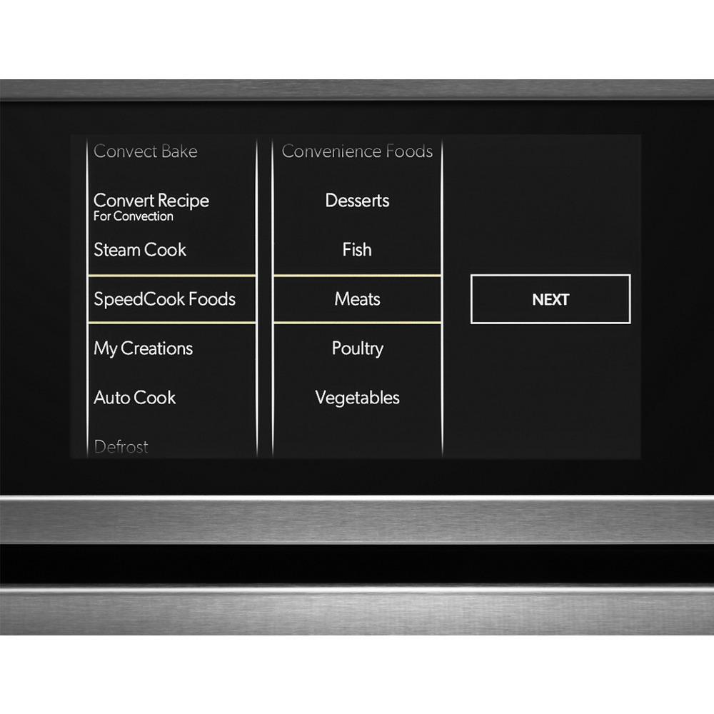 NOIR™ 30" Microwave/Wall Oven with V2™ Vertical Dual-Fan Convection