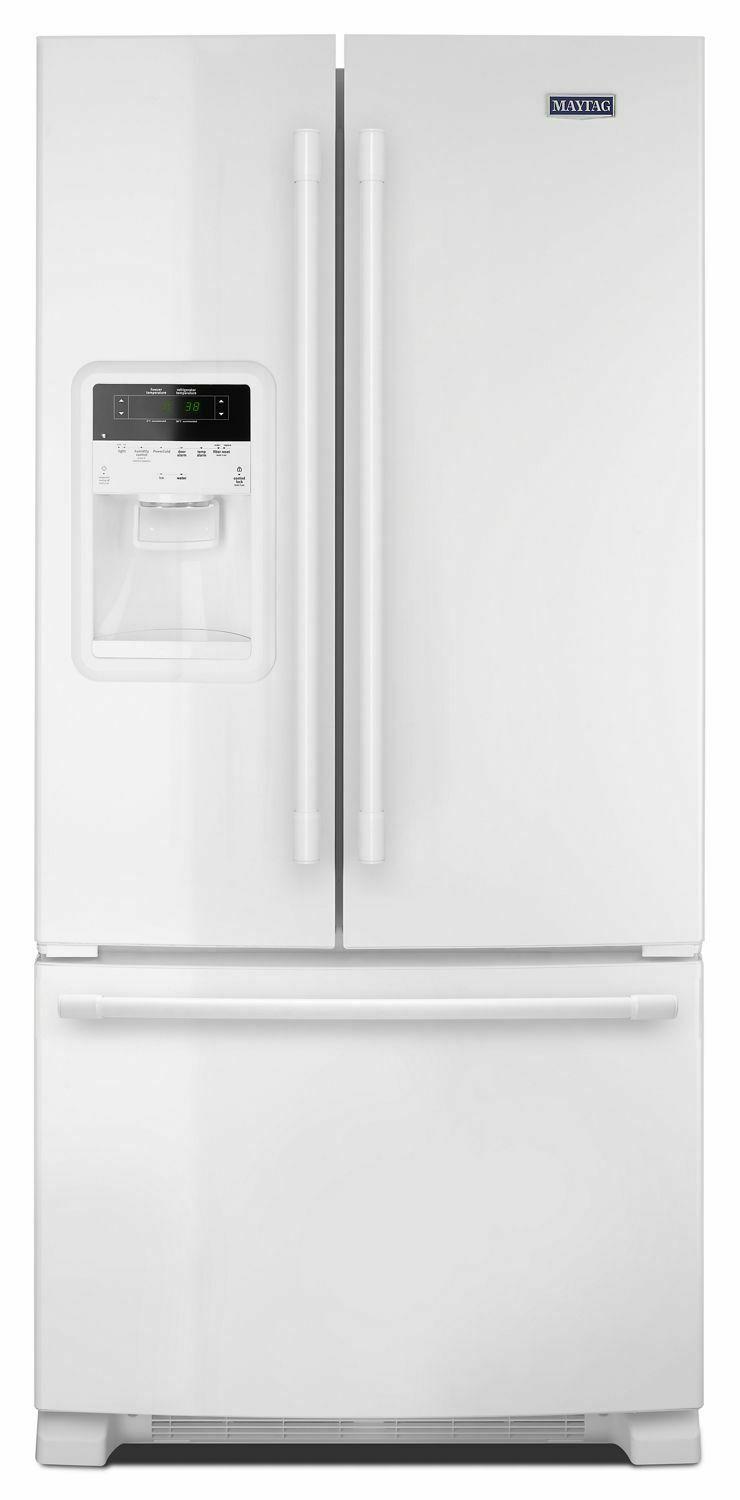 33- Inch Wide French Door Refrigerator with Beverage Chiller™ Compartment - 22 Cu. Ft. - White