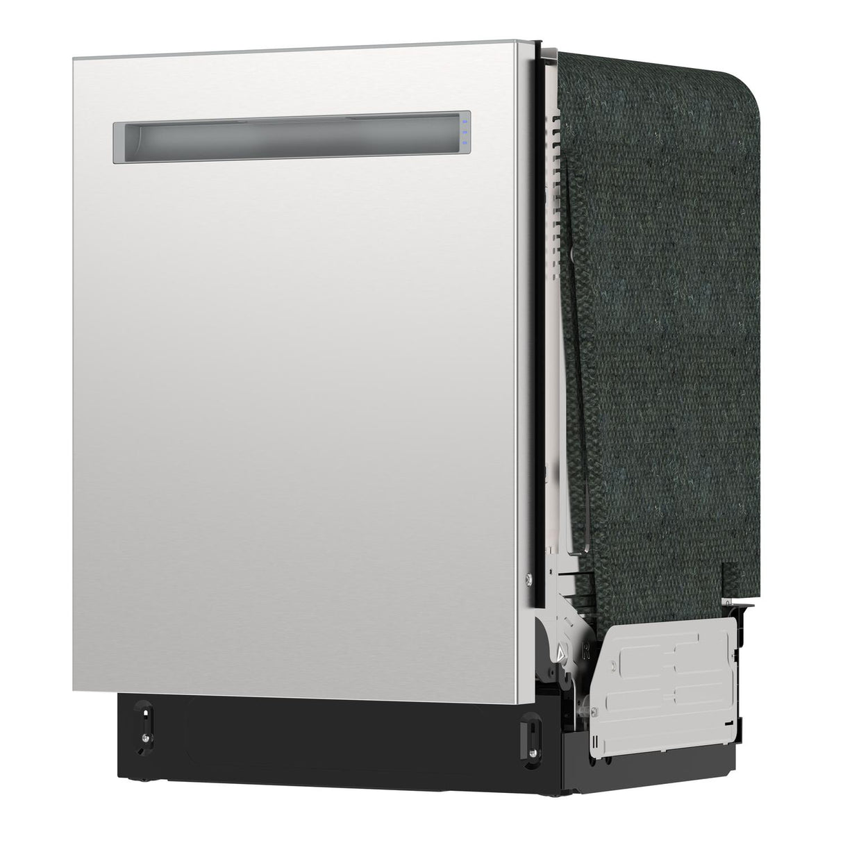 24" Top Control Stainless Steel Pocket Handle 49 dBA Dishwasher with Auto Door Open