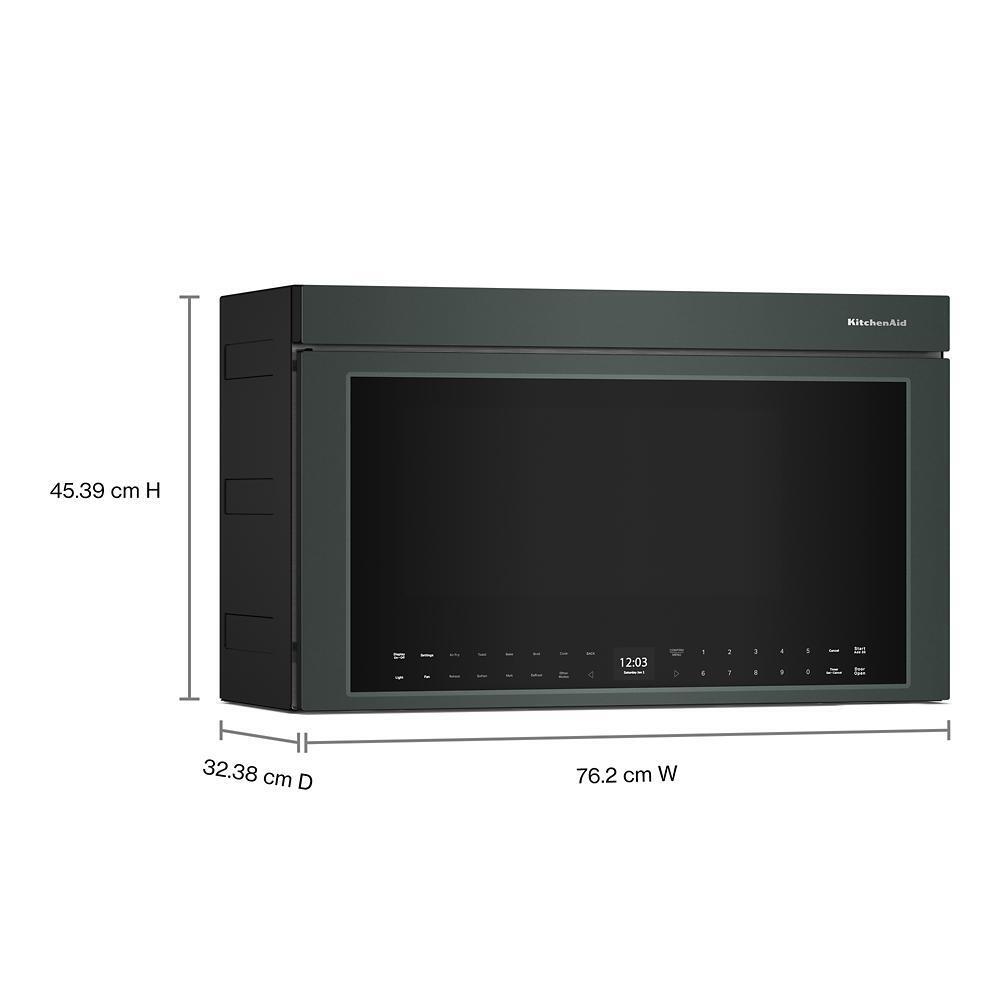 Multifunction Over-the-Range Microwave Oven with Flush Built-In Design