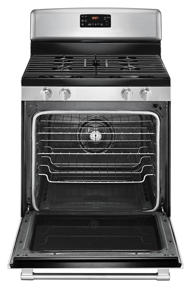 30-Inch Wide Gas Range with Fan Convection and Max Capacity Rack - 5.8 Cu. Ft.