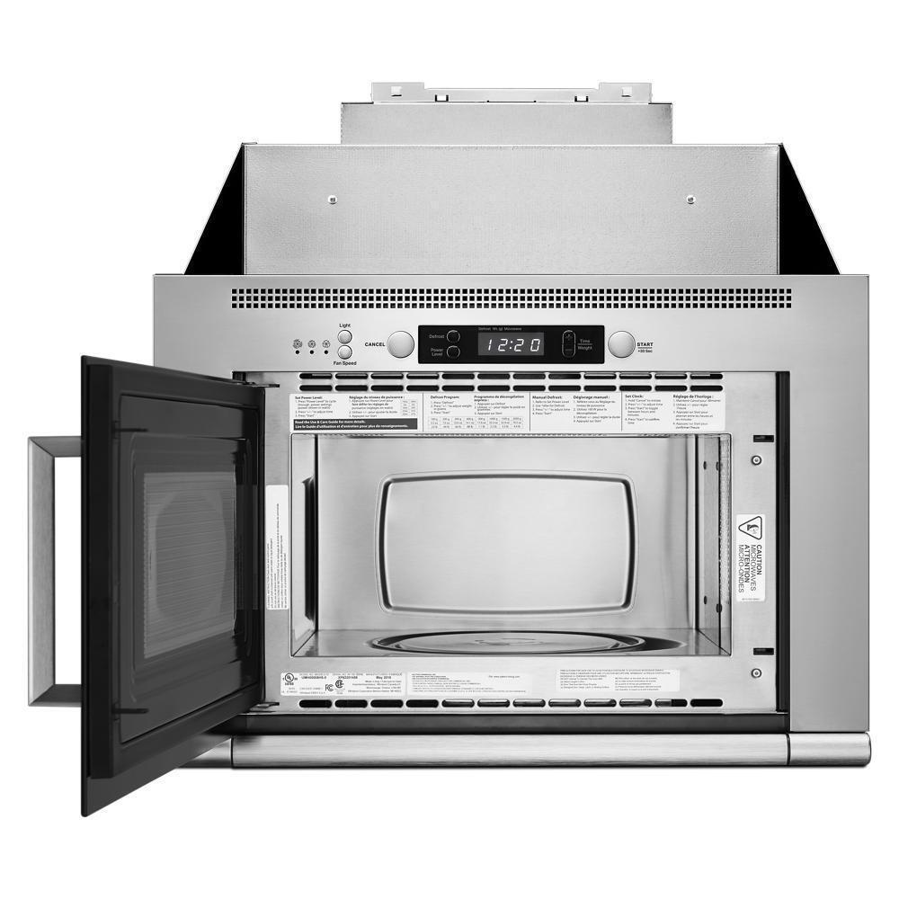 0.8 cu. ft. Space-Saving Microwave Hood Combination