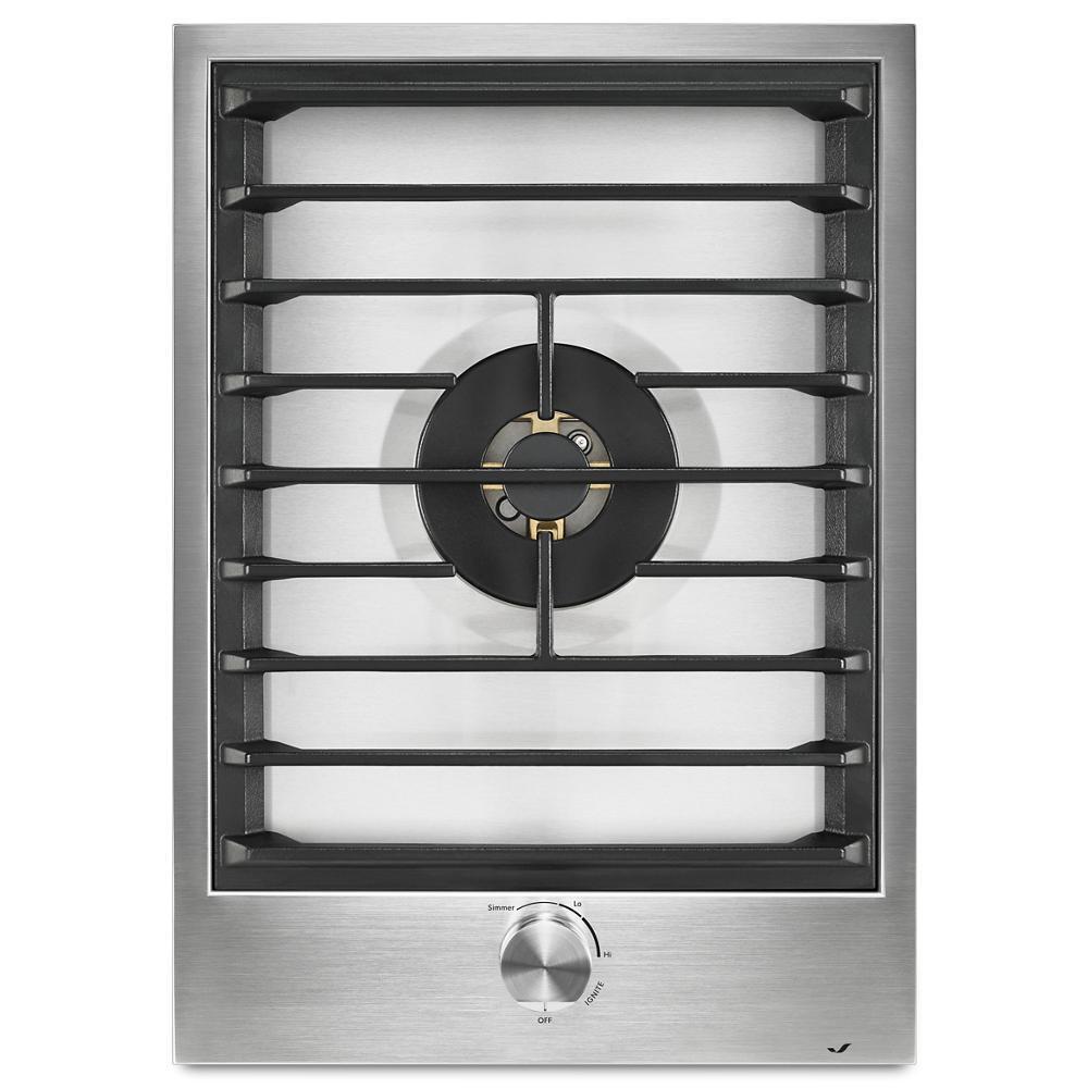 Custom 15" Single-Burner Gas Cooktop with Wok Ring
