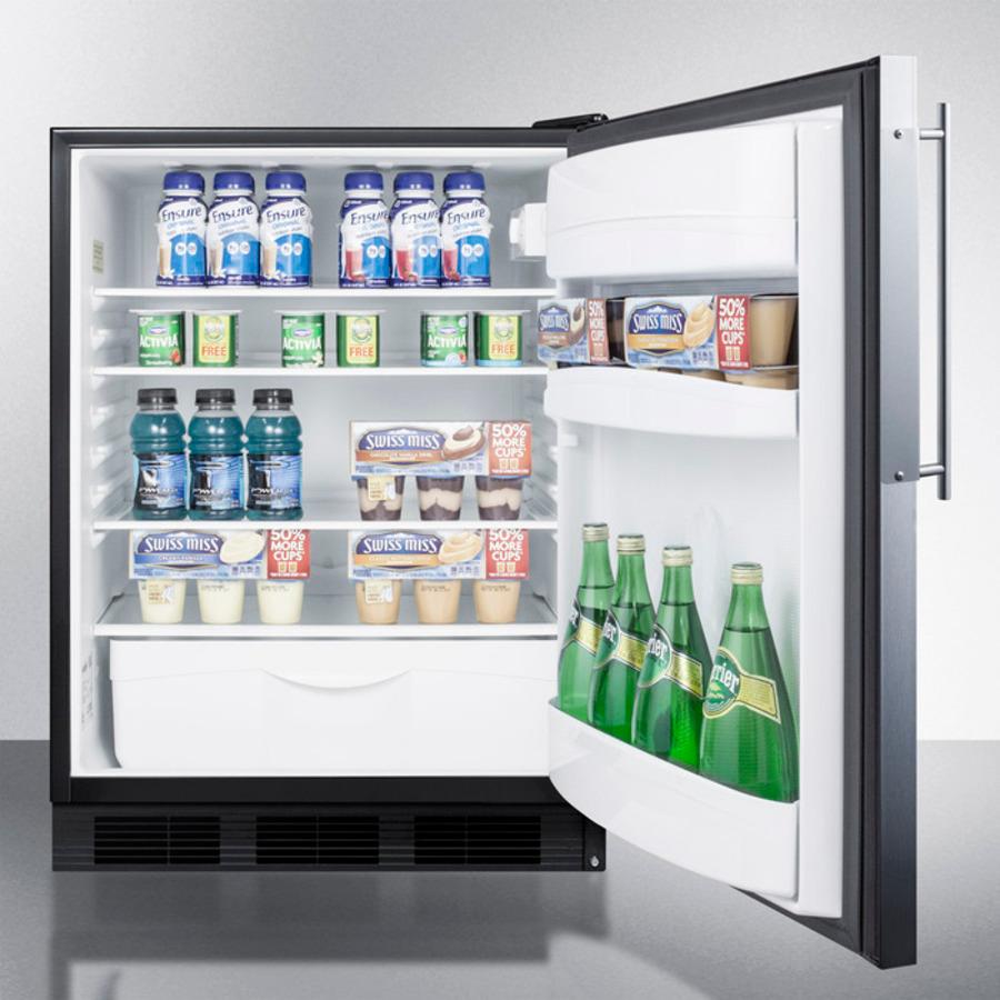 24" Wide Built-in All-refrigerator, ADA Compliant