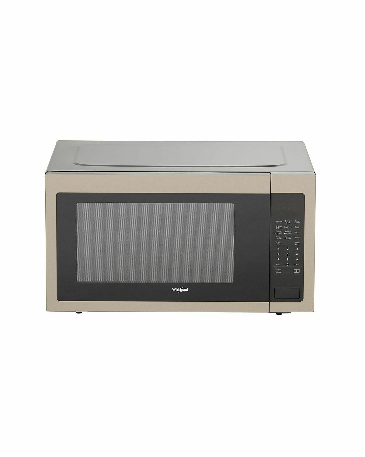 2.2 cu. ft. Countertop Microwave with 1,200-Watt Cooking Power - Fingerprint Resistant Sunset Bronze