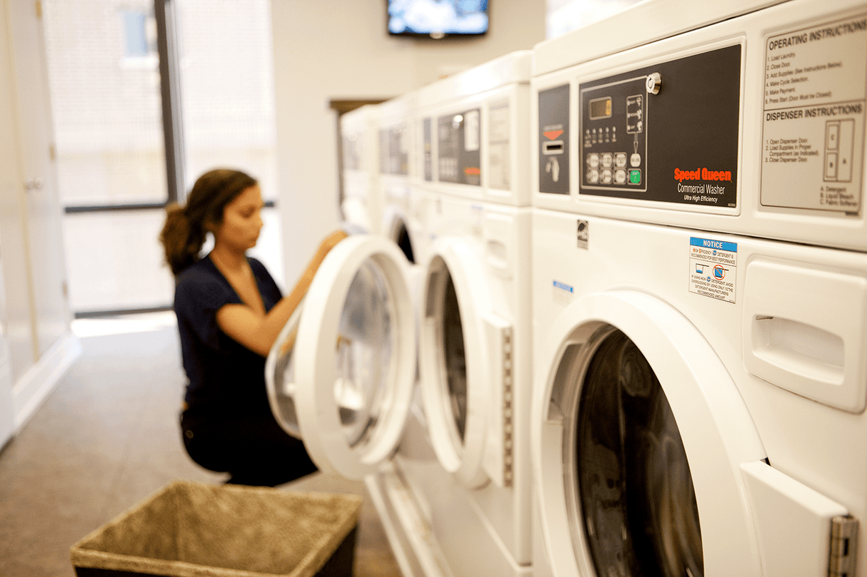 Front load Washer - Coin-Operated - Rear Control