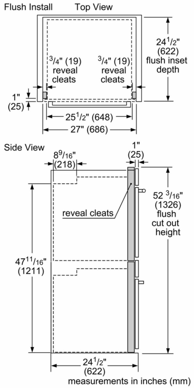 500 Series, 27", Double Wall Oven, SS, EU conv./Thermal, Knob Control