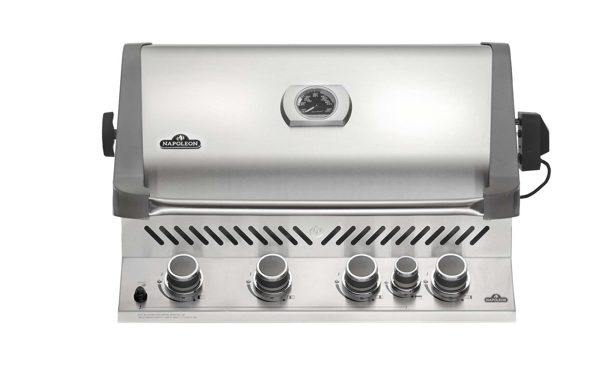 Napoleon Built-In Prestige 500 Grill Head with Infrared Rear Burner.