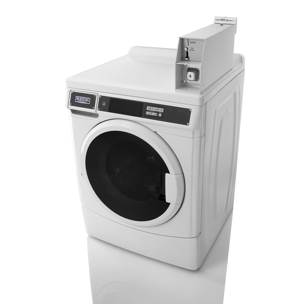 Commercial Front-Load Washer, Coin Equipped
