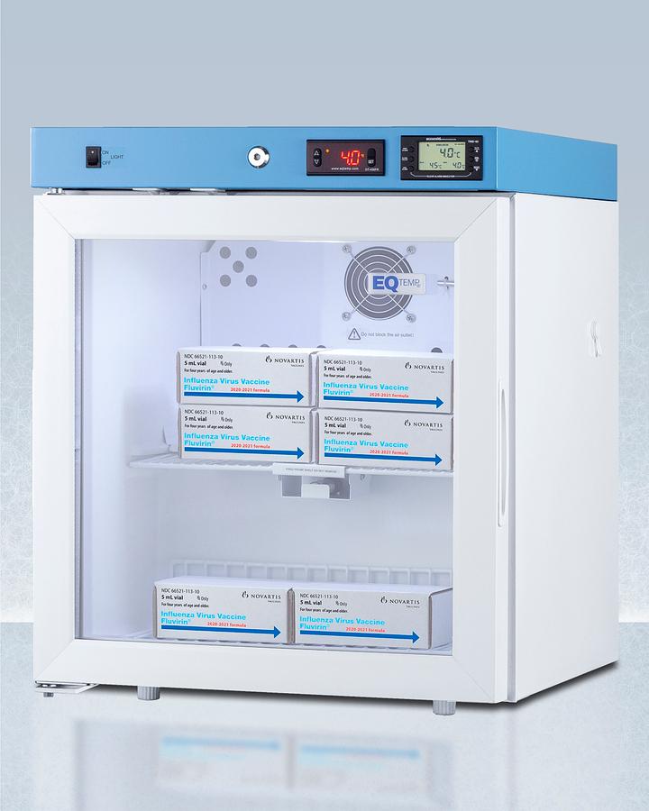 19" Wide Compact Medical Refrigerator, Certified To Nsf/ansi 456 Vaccine Storage Standard