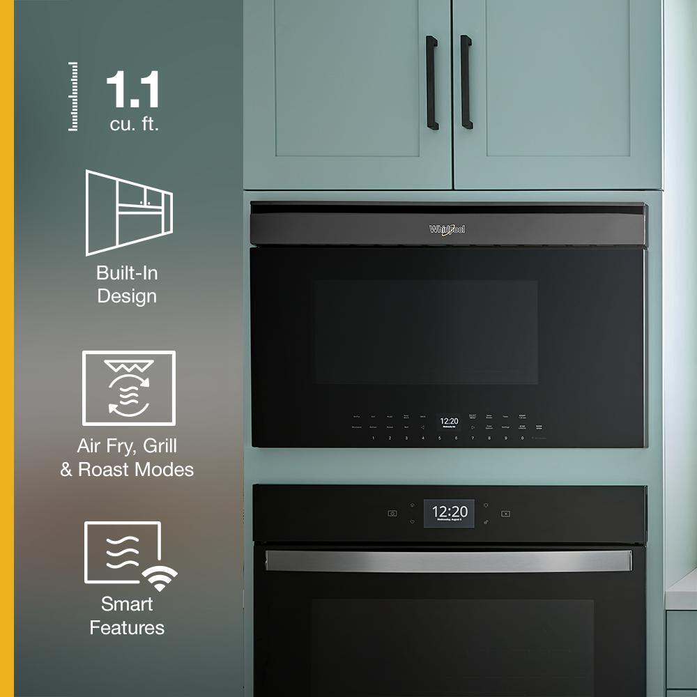 30-inch Built-In Smart Multifunctional Microwave Oven with Air Fry - 1,000 watts