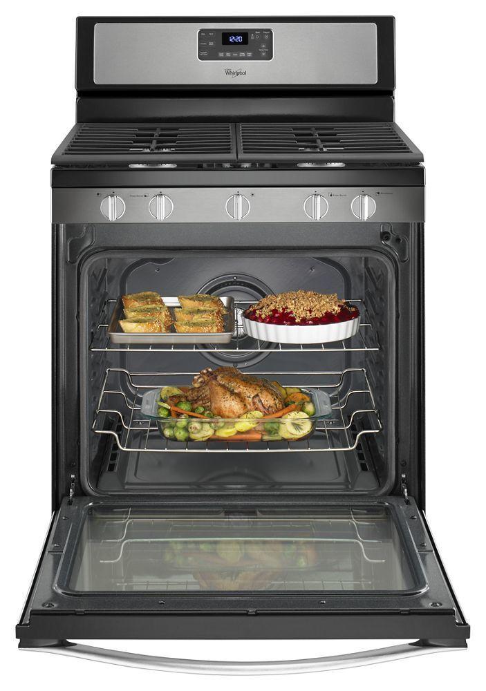 5.8 Cu. Ft. Freestanding Gas Range with Center Burner