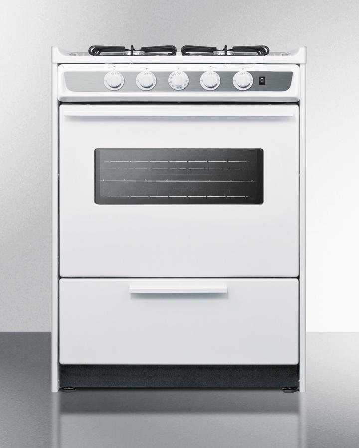 24" Wide Gas Range