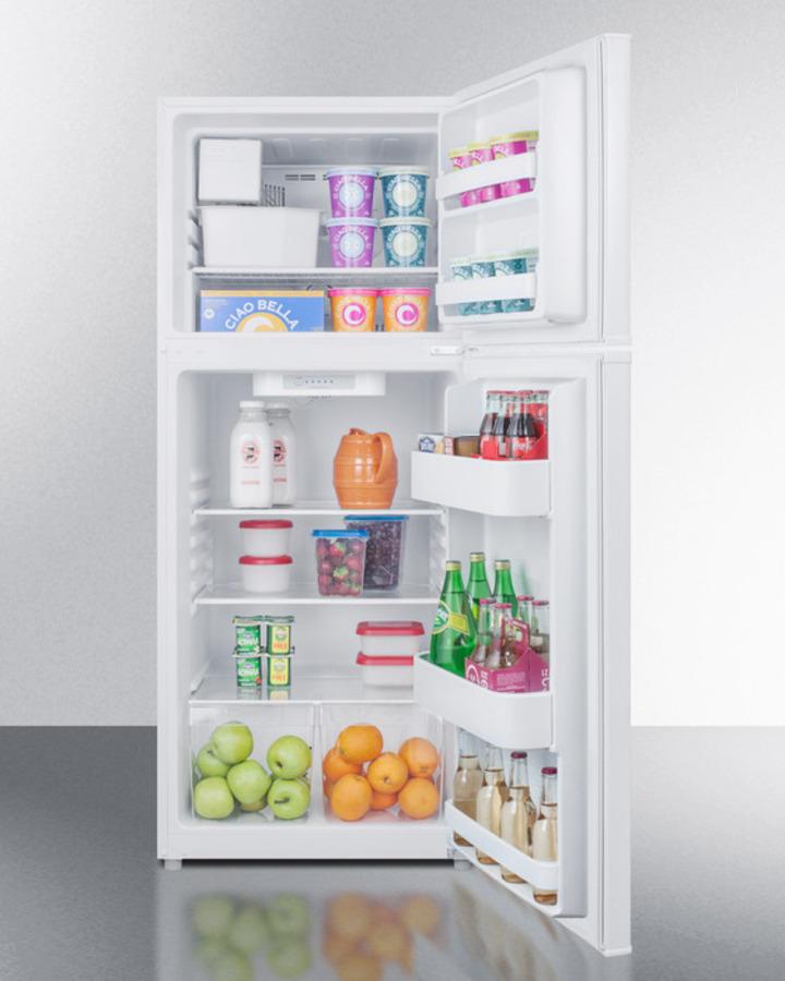 24" Wide Top Mount Refrigerator-freezer With Icemaker