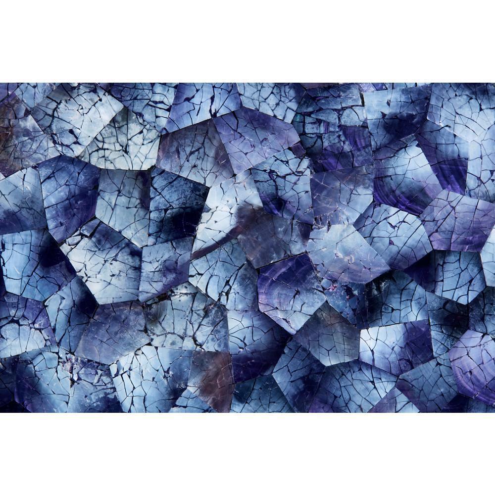 36" Elements Collection Mussel Shell Blue Custom Column Panel